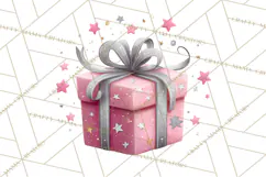 Christmas Presents Clipart PNG, Cute Cartoon Holiday Objects Product Image 3