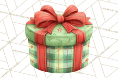 Christmas Presents Clipart PNG, Cute Cartoon Holiday Objects Product Image 2