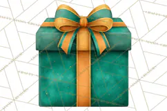Christmas Presents Clipart PNG, Cute Cartoon Holiday Objects Product Image 3