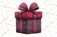 Christmas Presents Clipart PNG, Cute Cartoon Holiday Objects Product Image 3