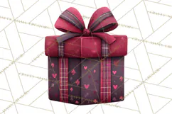 Christmas Presents Clipart PNG, Cute Cartoon Holiday Objects Product Image 3