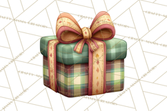 Christmas Presents Clipart PNG, Cute Cartoon Holiday Objects Product Image 5