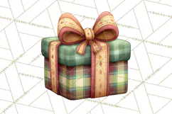 Christmas Presents Clipart PNG, Cute Cartoon Holiday Objects Product Image 5