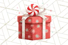 Christmas Presents Clipart PNG, Cute Cartoon Holiday Objects Product Image 3