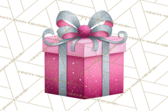 Christmas Presents Clipart PNG, Cute Cartoon Holiday Objects Product Image 5