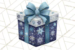 Christmas Presents Clipart PNG, Cute Cartoon Holiday Objects Product Image 4