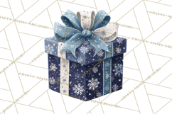 Christmas Presents Clipart PNG, Cute Cartoon Holiday Objects Product Image 5