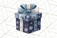 Christmas Presents Clipart PNG, Cute Cartoon Holiday Objects Product Image 5