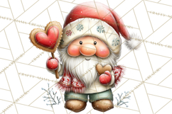 Christmas Gnome Clipart PNG, Holiday Gnomes Png Product Image 5