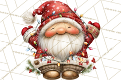 Christmas Gnome Clipart PNG, Holiday Gnomes Png Product Image 2