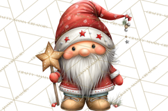 Christmas Gnome Clipart PNG, Holiday Gnomes Png Product Image 4