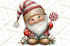 Christmas Gnome Clipart PNG, Holiday Gnomes Png Product Image 2