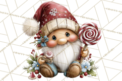Christmas Gnome Clipart PNG, Holiday Gnomes Png Product Image 3