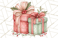 Holiday Icons Clipart PNG, Festive Christmas Clip Art Product Image 3