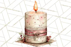Holiday Icons Clipart PNG, Festive Christmas Clip Art Product Image 5