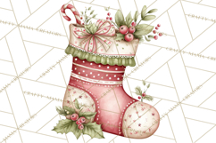 Holiday Icons Clipart PNG, Festive Christmas Clip Art Product Image 5