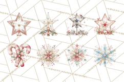 Holiday Icons Clipart PNG, Festive Christmas Clip Art Product Image 3