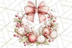 Holiday Icons Clipart PNG, Festive Christmas Clip Art Product Image 2