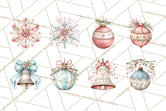 Holiday Icons Clipart PNG, Festive Christmas Clip Art Product Image 4