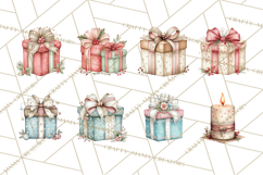 Holiday Icons Clipart PNG, Festive Christmas Clip Art Product Image 5