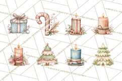 Holiday Icons Clipart PNG, Festive Christmas Clip Art Product Image 6
