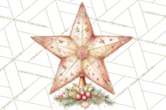 Holiday Icons Clipart PNG, Festive Christmas Clip Art Product Image 5