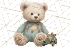 Christmas Morning Clipart, Holiday Kids Digital Art PNG Product Image 2