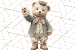 Christmas Morning Clipart, Holiday Kids Digital Art PNG Product Image 4