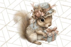 Christmas Morning Clipart, Holiday Kids Digital Art PNG Product Image 5