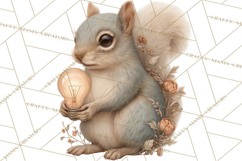 Christmas Morning Clipart, Holiday Kids Digital Art PNG Product Image 5