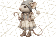 Christmas Morning Clipart, Holiday Kids Digital Art PNG Product Image 3