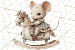 Christmas Morning Clipart, Holiday Kids Digital Art PNG Product Image 5