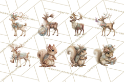 Christmas Morning Clipart, Holiday Kids Digital Art PNG Product Image 6