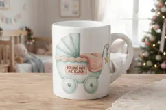 Holiday Nursery Icons Gentle Joy Notes Sublimation Product Image 4