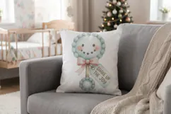 Holiday Nursery Icons Gentle Joy Notes Sublimation Product Image 8
