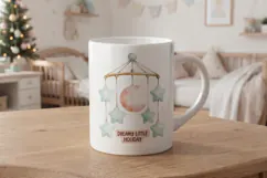 Holiday Nursery Icons Gentle Joy Notes Sublimation Product Image 11