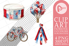 Holiday Parade Patchwork Sublimation Product Image 1