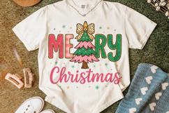 Merry Christmas PNG, Holiday PNG, Preppy PNG, Santa PNG Product Image 5