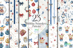 Holiday Seamless Pattern Bundle Product Image 1