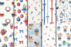 Holiday Seamless Pattern Bundle Product Image 4