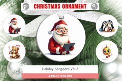Holiday Shoppers Ornament Product Image 1