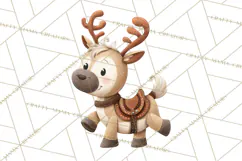 Christmas Sleighs Clipart PNG, Holiday Vehicles & Reindeer Product Image 2
