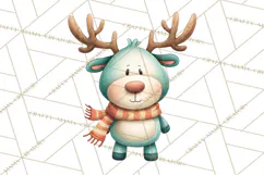 Christmas Sleighs Clipart PNG, Holiday Vehicles & Reindeer Product Image 4