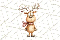 Christmas Sleighs Clipart PNG, Holiday Vehicles & Reindeer Product Image 2