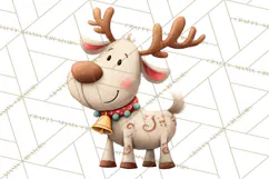 Christmas Sleighs Clipart PNG, Holiday Vehicles & Reindeer Product Image 5