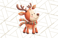 Christmas Sleighs Clipart PNG, Holiday Vehicles &amp; Reindeer Product Image 4