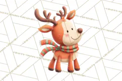 Christmas Sleighs Clipart PNG, Holiday Vehicles & Reindeer Product Image 4