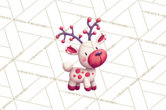 Christmas Sleighs Clipart PNG, Holiday Vehicles &amp; Reindeer Product Image 2