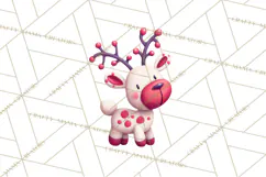 Christmas Sleighs Clipart PNG, Holiday Vehicles & Reindeer Product Image 2
