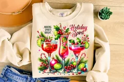 Making Spirits Bright PNG, Holiday Spirit PNG, Christmas PNG Product Image 3